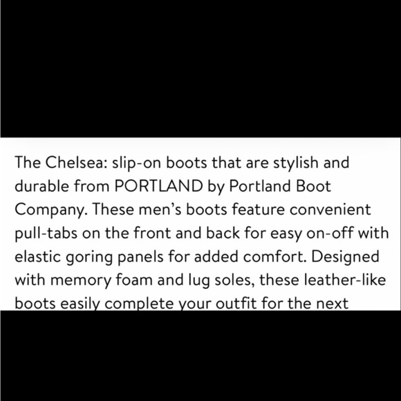 Size 9 men’s pull on leather boots - Picture 5 of 6